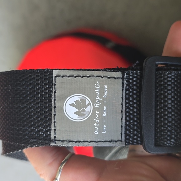 Outdoor Republic Clic Chair Red And Black - Picture 9 of 9